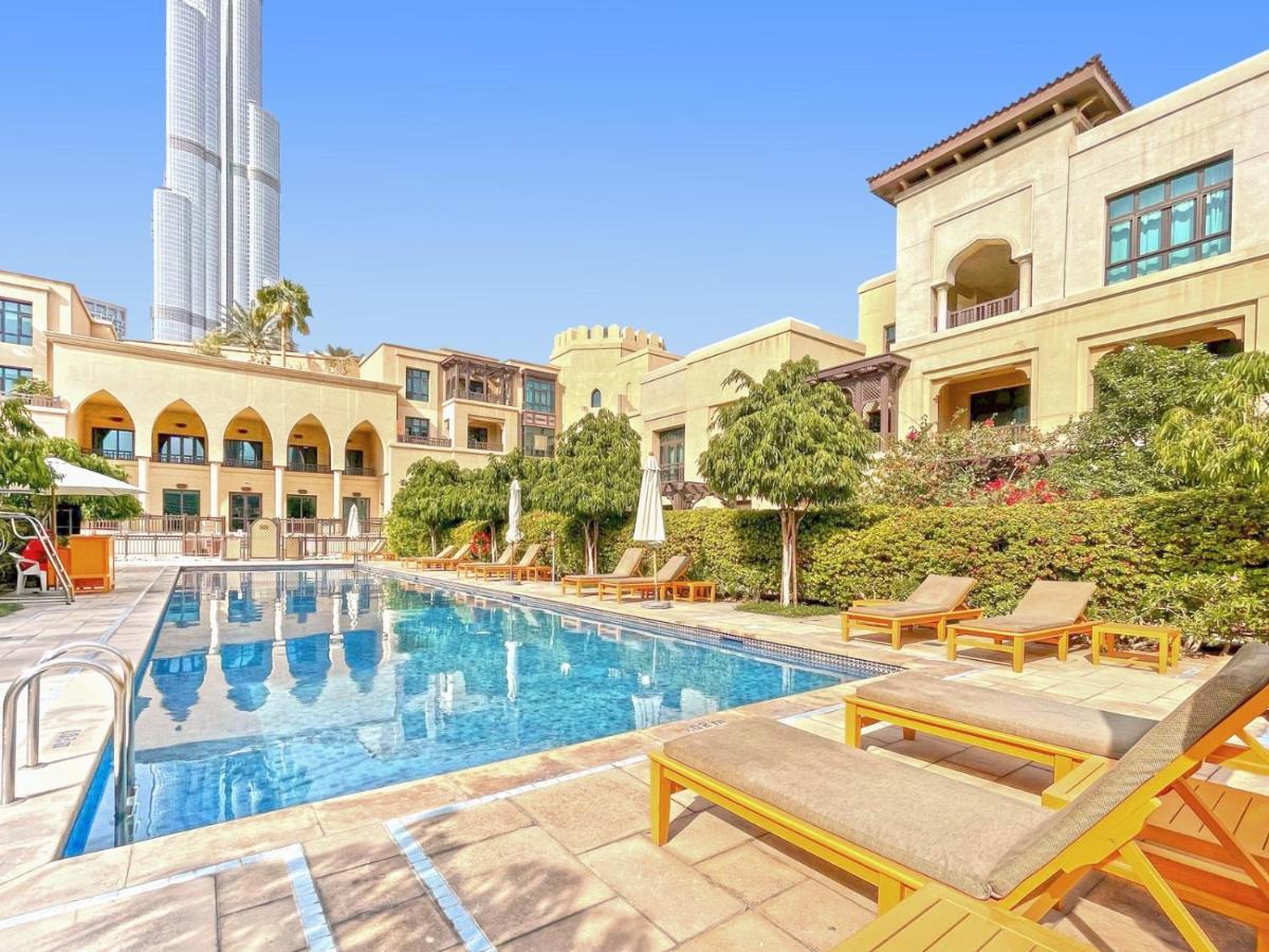 Burj Khalifa Partial View Peak Living Luxury 2Br Souk Al-Bahar Beside Dubai Mall-Golden Homes Εξωτερικό φωτογραφία
